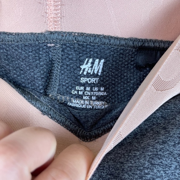 H&M sport seamless pink band leggings - Picture 4 of 4